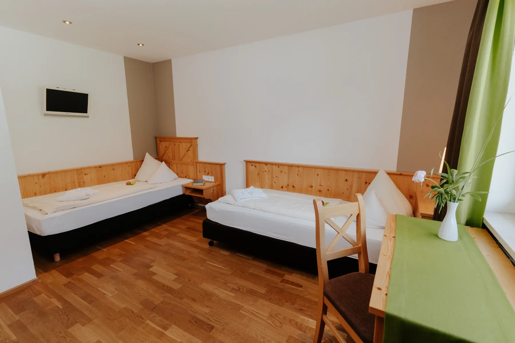 Zusätzlicher Schlafraum der Ferienwohnung Alpenrose