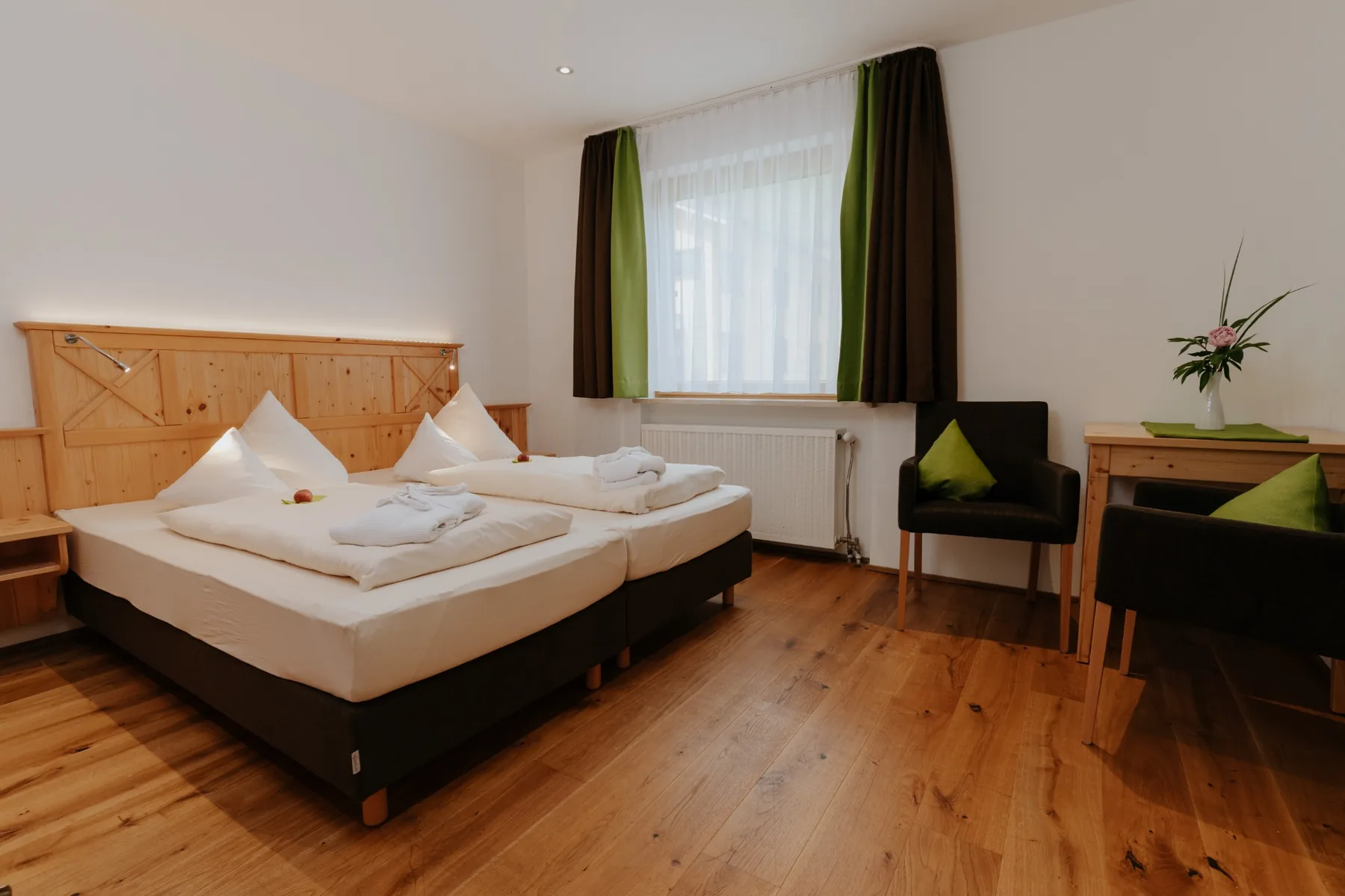 Weiteres Schlafzimmer der Ferienwohnung Anemone
